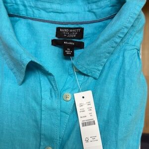 J. Crew Blue Casual Button Down Shirt